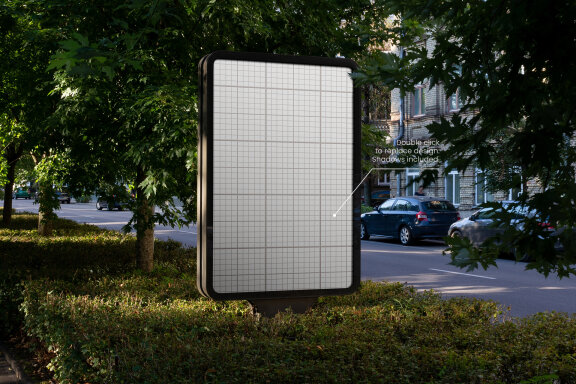 Citylight Board Mockup vol002