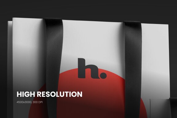 Paper Bag Mockup vol008