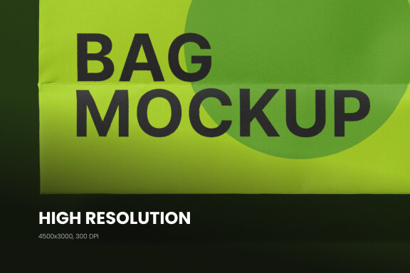 Paper Bag FREE Mockup vol009