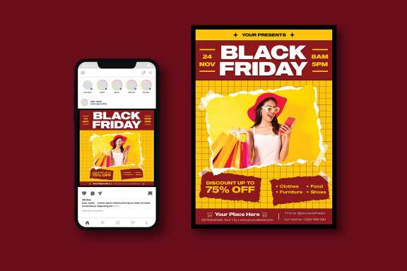 Black Friday Sale Flyer