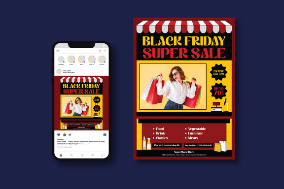 Black Friday Sale Flyer