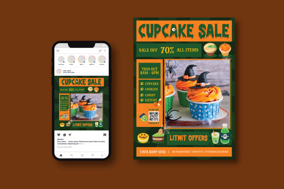 Cupcake Sale Flyer