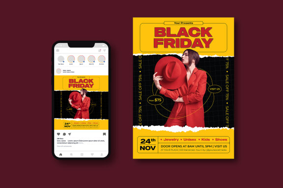Black Friday Sale Flyer