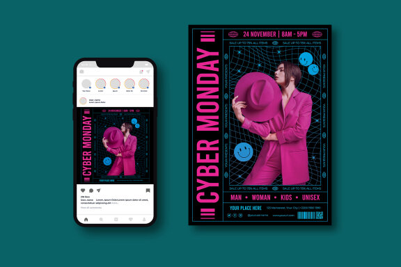Cyber Monday Flyer