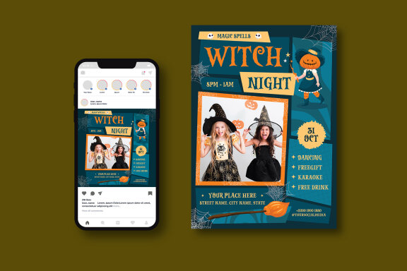 Witch Night Flyer