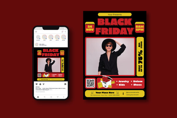 Black Friday Sale Flyer