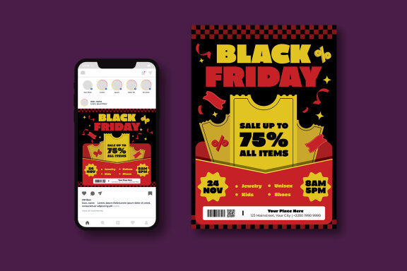 Black Friday Sale Flyer