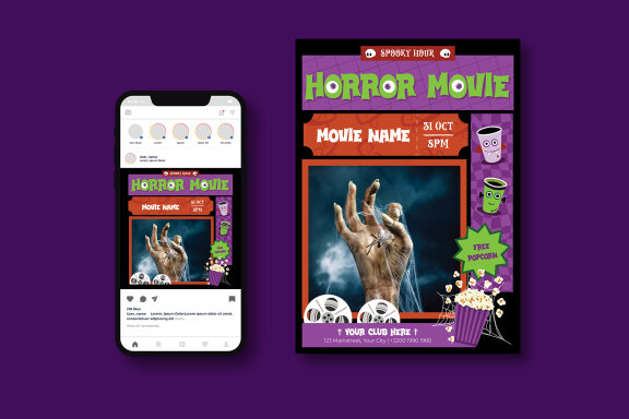 Movie Night Flyer
