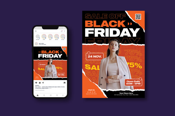 Black Friday Sale Flyer