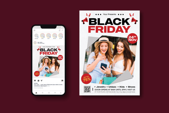 Black Friday Sale Flyer