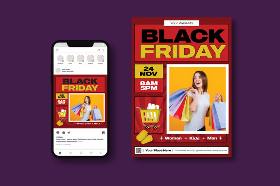 Black Friday Sale Flyer