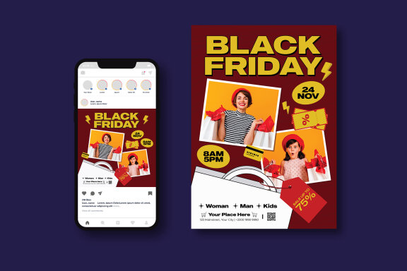 Black Friday Sale Flyer
