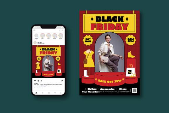 Black Friday Sale Flyer