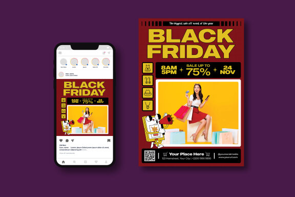 Black Friday Sale Flyer