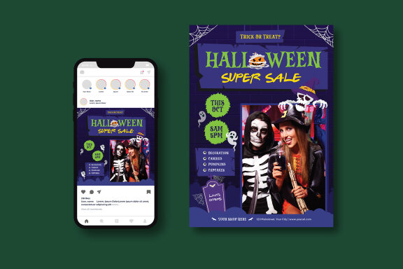 Halloween Sales Flyer