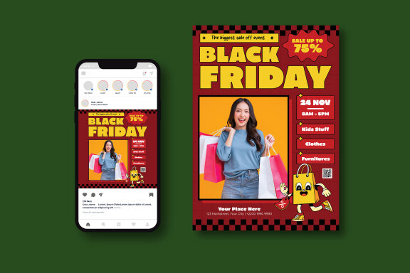 Black Friday Sale Flyer
