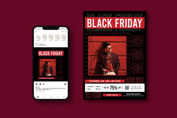 Black Friday Sale Flyer