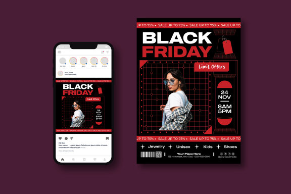 Black Friday Sale Flyer