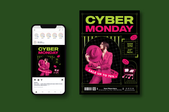 Cyber Monday Flyer