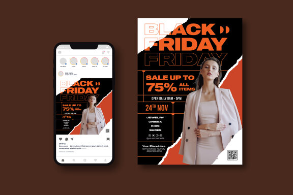 Black Friday Sale Flyer
