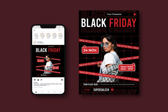 Black Friday Sale Flyer