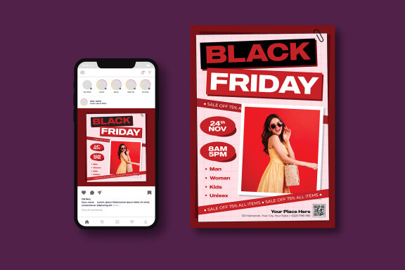 Black Friday Sale Flyer