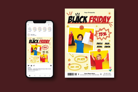 Black Friday Sale Flyer