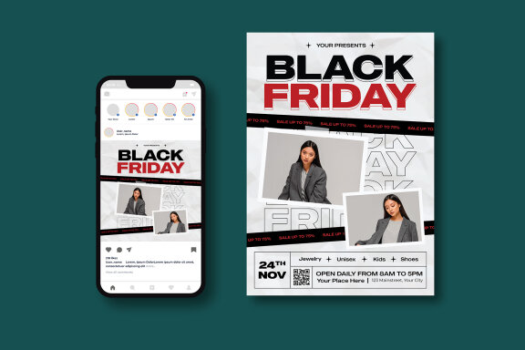 Black Friday Sale Flyer