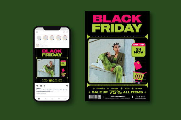 Black Friday Sale Flyer