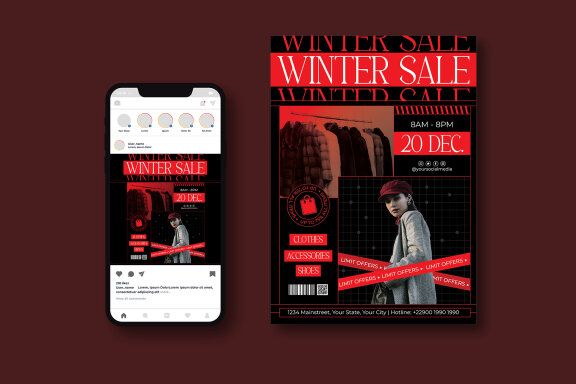 Winter Sale Flyer