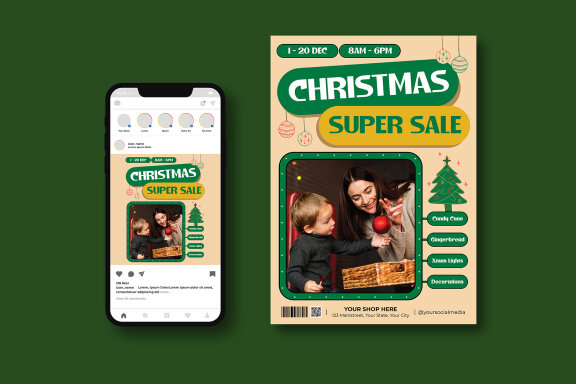 Christmas Sale Flyer