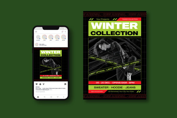 Winter Collection Flyer