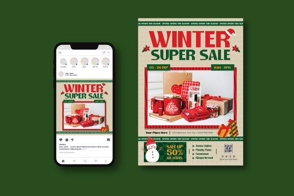 Winter Sale Flyer