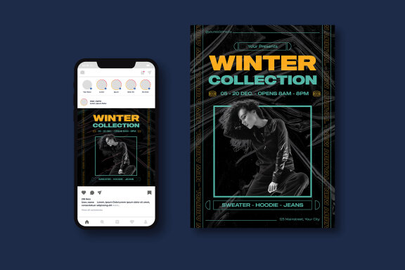 Winter Collection Flyer