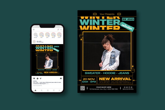 Winter Collection Flyer