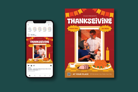 Thanks Giving Day Flyer