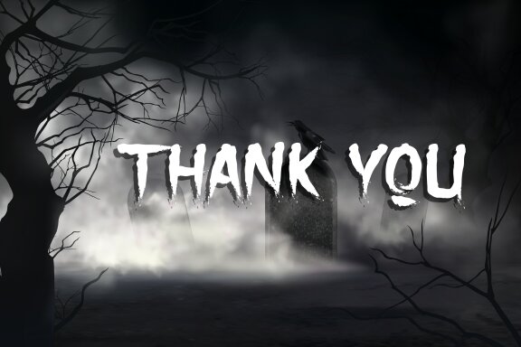 The Holler a halloween font