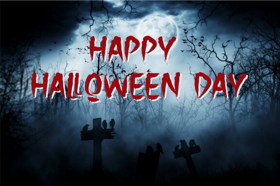 The Holler a halloween font