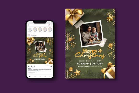 Christmas Party Flyer