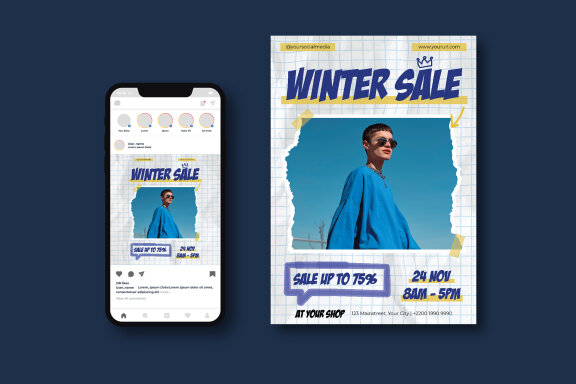 Winter Sale Flyer