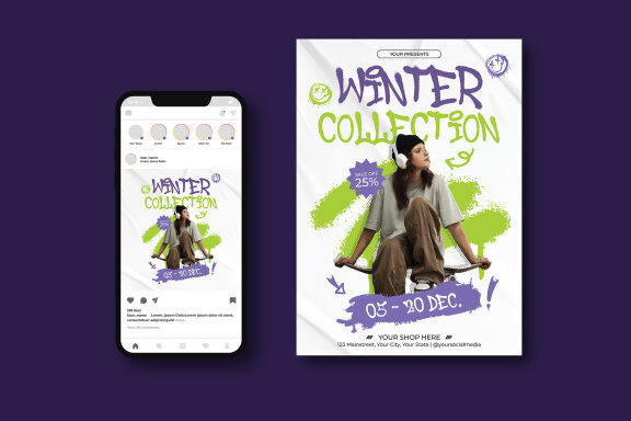 Winter Collection Flyer