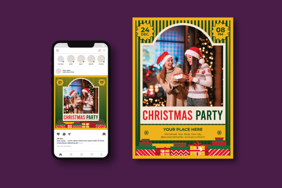 Christmas Party Flyer