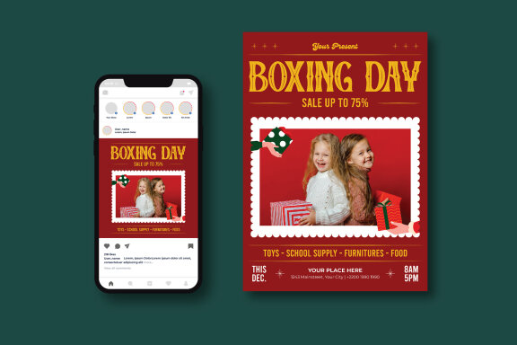 Boxing Day Flyer