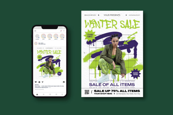 Winter Sale Flyer
