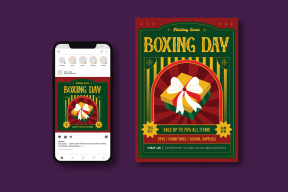 Boxing Day Flyer