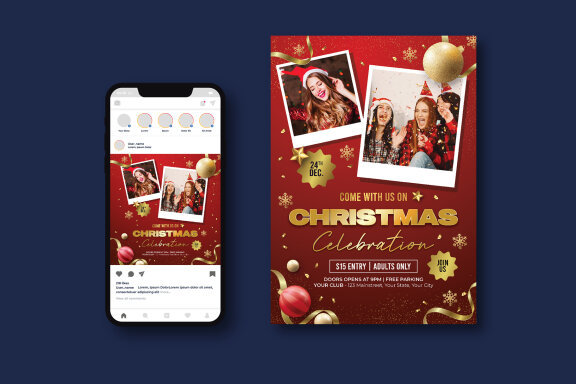 Christmas Party Flyer