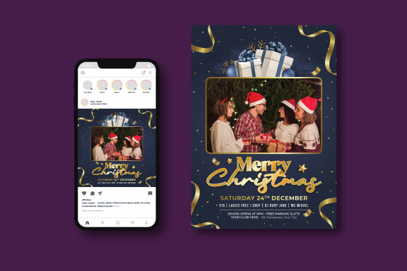 Christmas Party Flyer