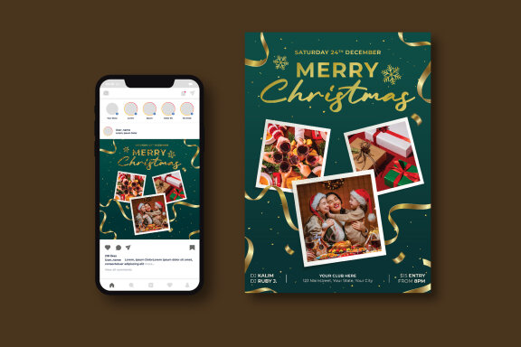 Christmas Party Flyer