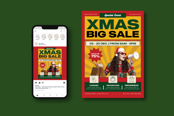 Christmas Sale Flyer