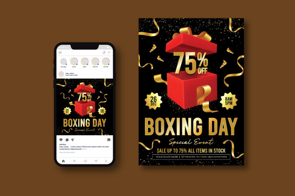 Boxing Day Flyer